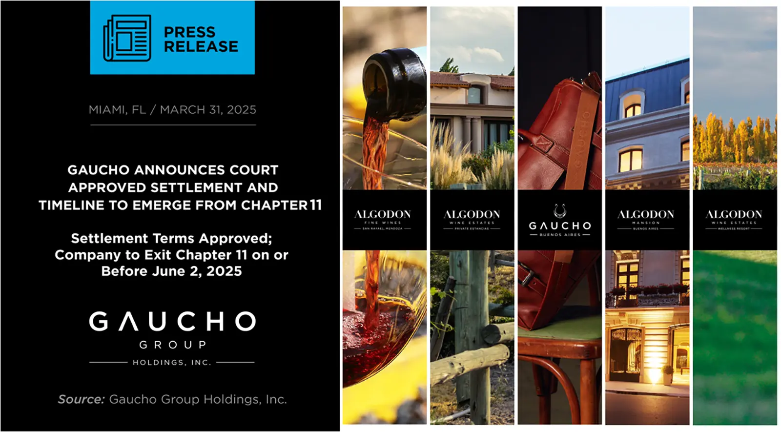 2025-03-31 GGH Announces Court Approved Settlement for Exit from Chapter 11.webp